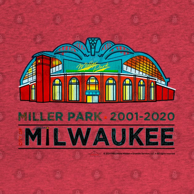 Miller Park • Milwaukee Brewers • MKE WI by The MKE Rhine Maiden